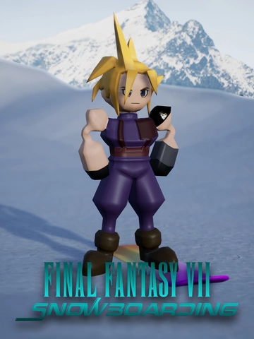 Final Fantasy VII Snowboarding (Fan-Game)